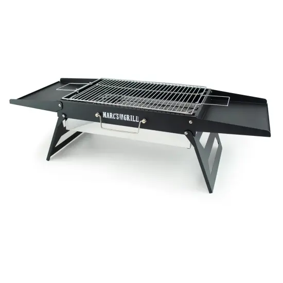 Marc's On The Grill Folding Charcoal Grill - 2 Colors! Black {1}