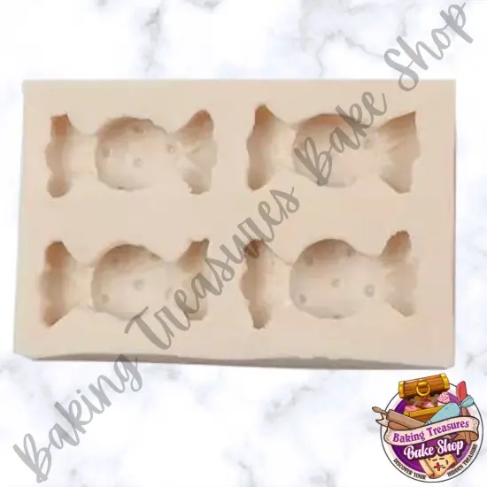 Candy 4 Cavity Silicone Mold {4}