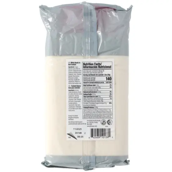 Renshaw White 2.2 lb. Fondant Bag {2}