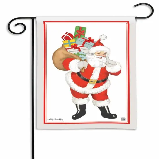 Santa's Presents Christmas Garden Flag {2}