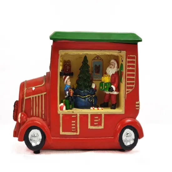 Christmas Car Decoration. Christmas Village {3}
