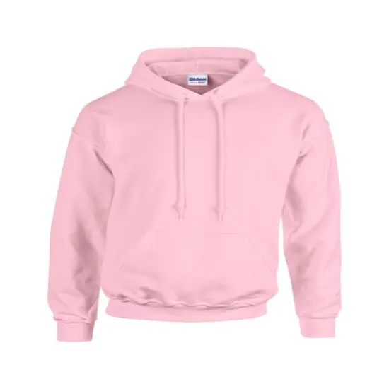 Gildan&reg; Adult Heavy Blend Hooded Long Sleeve Sweatshirt LIGHT PINK {1}