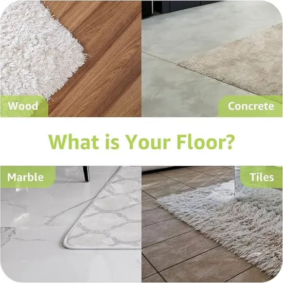 4pcs Rug Pad Gripper Rug Tape Non Slip Rug Pads Grippers Carpet Tape for Area Rugs Adhesive Rug Stickers Keep Corners Flat {2}