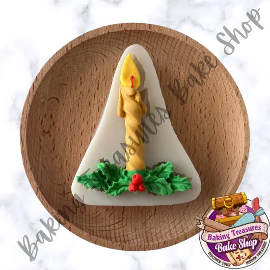 Holiday Candle Silicone Mold {1}