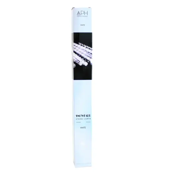 8 Tubes Snowfall 50cm White Color {4}