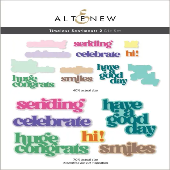 Timeless Sentiments 2 Die Set {1}