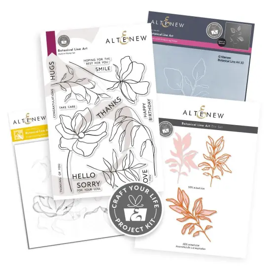 Craft Your Life Project Kit: Botanical Line Art {1}