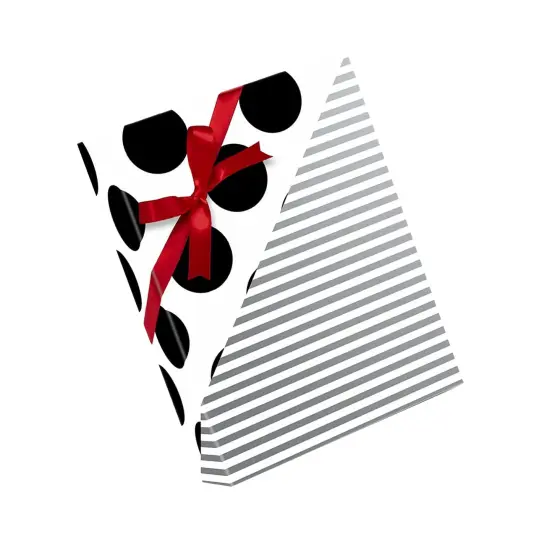 Elegant Striped Wrapping Paper 24" x 208" Roll 60 lbs {4}