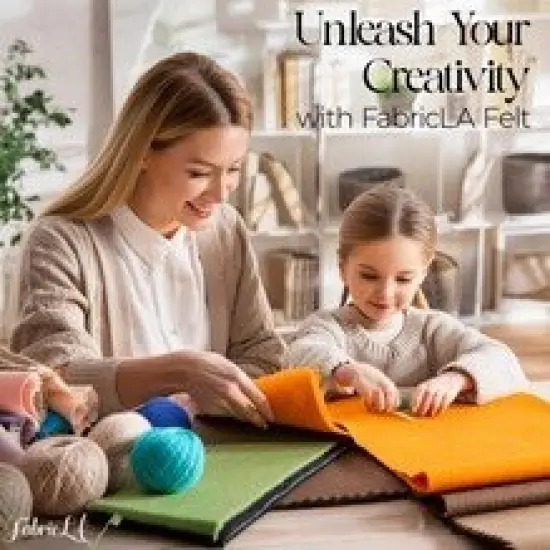 FabricLA Craft Felt Fabric - 72" Inch Wide & 1.6mm Thick Non-Stiff Felt Fabric by The Yard - Platinum Grey Felt, 4 Yards {3}