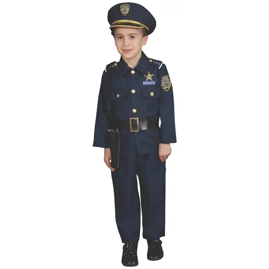 Brave Little Hero Police Child Costume {1}