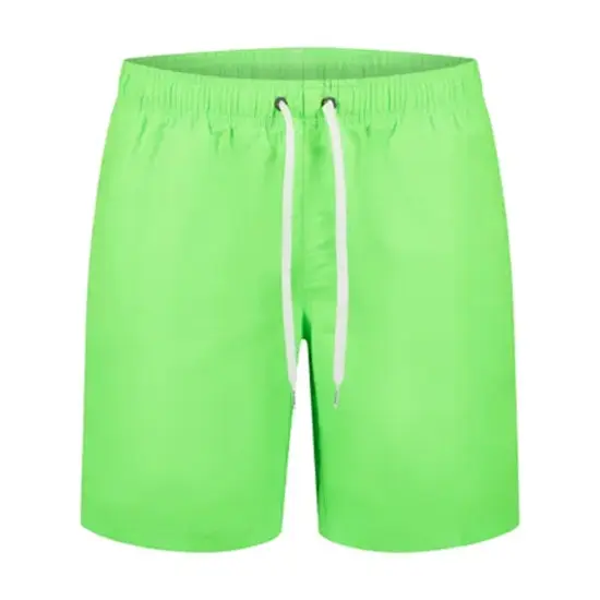 Wuhou Mens Swimming Trunk 6 PC Green {1}