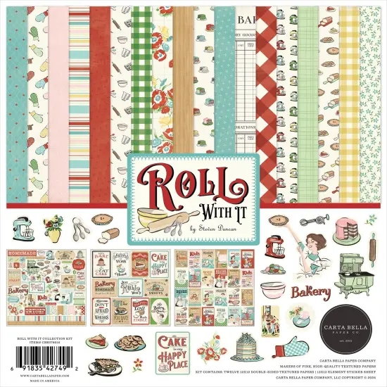 Carta Bella Collection Kit 12"X12"-Roll With It {1}