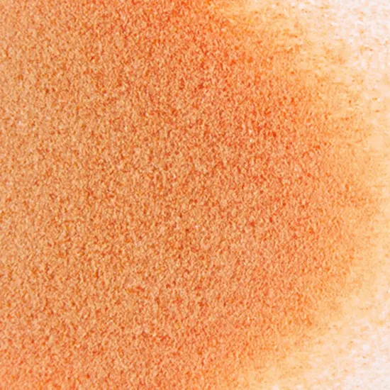 Oceanside Fusible Glass Frit Fine Persimmon 96 COE - 8.5oz Jar (2711) {1}
