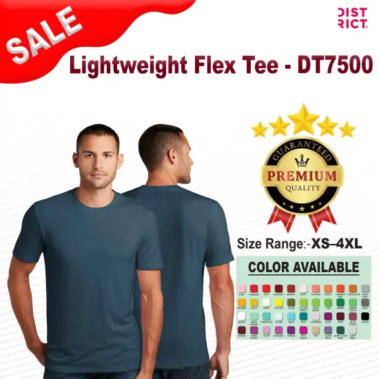 District&reg; Lightweight Flex Tee Black {2}