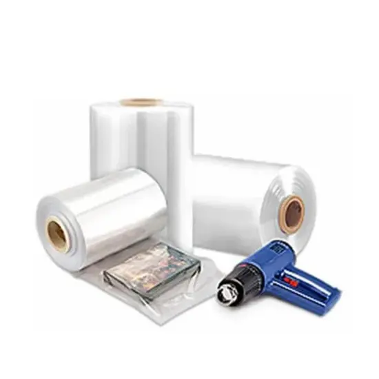 100 Gauge Pvc Shrink Film Tubing 8" x 1500 Yards {4}