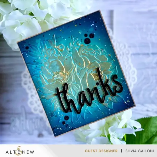 Farmhouse Florals 3D Embossing Folder {6}