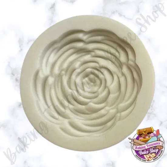 Large Size Rose Silicone Mold {5}