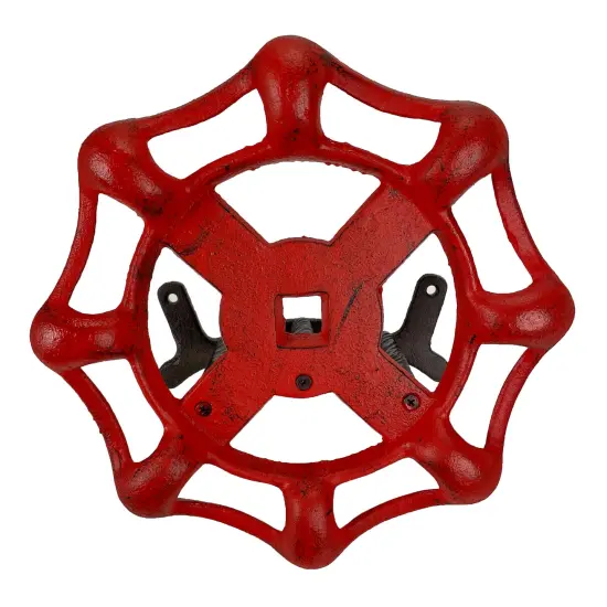 Vintage Outdoor Faucet Spigot Garden Hose Holder - Cast Iron Weather-Resistant {2}