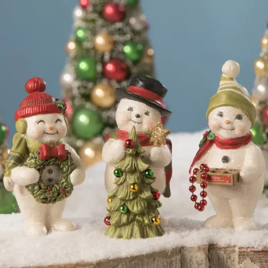 Deck the Halls Snowman 5.75" {3}