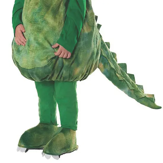Alligator Toddler Costume with Realistic Scales {4}