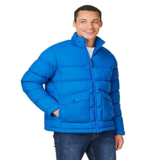 CORE365® Men's Inspire Puffer Jacket with Water Repellent Insulation BLACK {6}
