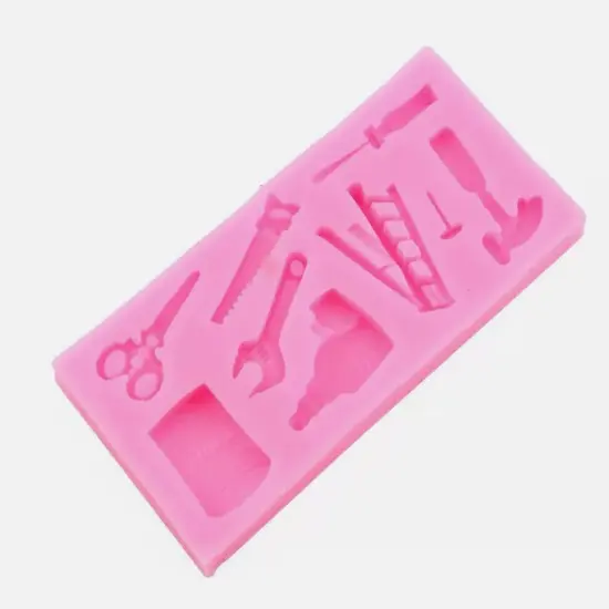 Handy Daddy Tool Set silicone mold {1}