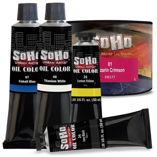 SoHo Urban Artist Oil Color Paints - 430mL {2}