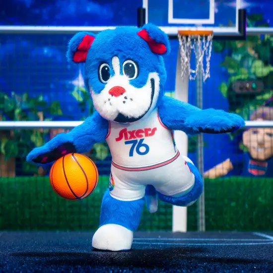 Bleacher Creatures Philadelphia 76ers Franklin 10" Mascot Plush Figure (City Edition '24-'25) {4}