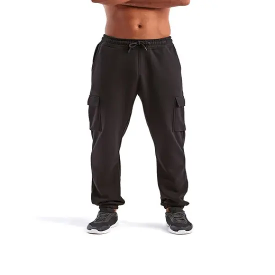 TriDri Unisex Riley Cargo Jogger Heather grey {3}