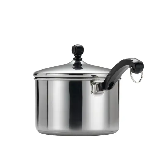 Farberware Classic Stainless Steel Straining Saucepan 3 Quart {3}