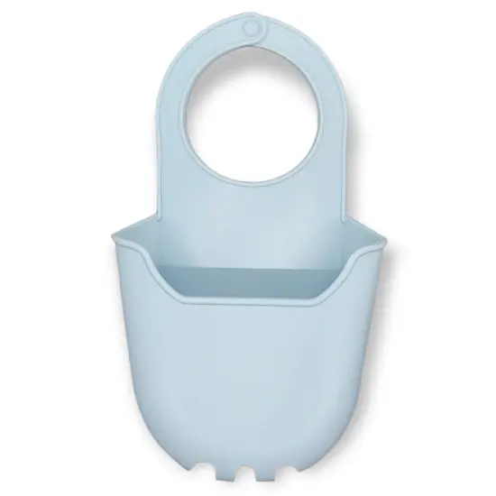 Handy Housewares Hanging Silicone Sink Caddy - For Kitchen or Bath, Hangs From Faucet, Helps Dry Sponges, Loofahs, Razors, Soap {1}