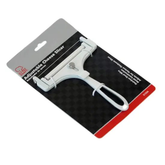 Chef Craft Stainless Steel Wire Adjustable Cheese Slicer - Easily Adjust To Desired Thickness {2}