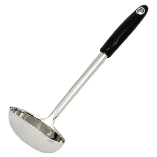 Chef Craft 12" Heavy Duty Stainless Steel Serving Ladle {1}