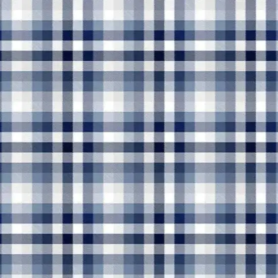 Classic Plaid Cloud Cuddle Blue Fabric per yard {1}