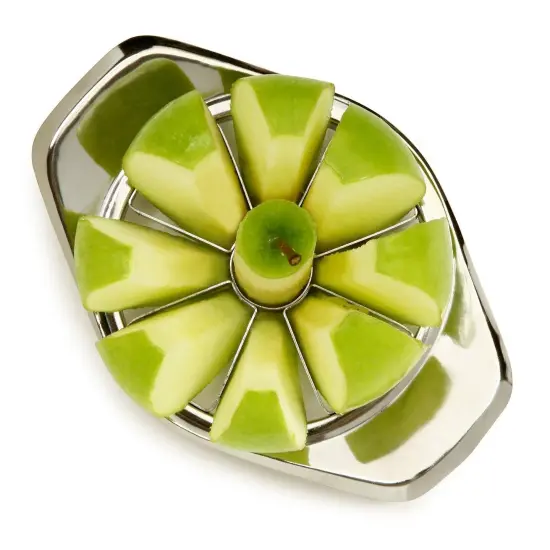 Norpro Chrome Finished Stainless Steel Apple Divider and Corer {3}