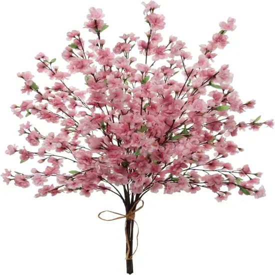 6-Pack: 36" Dark Pink Cherry Blossom Stems, Floral Home by Artificial Flowers {1}