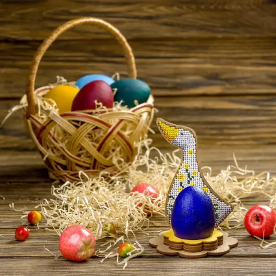 Set for embroidery with beads on wood FLK-268 {1}