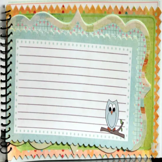 Fancy Pants Designs On A Whimsy 5 x 8 Notebook Journal {3}