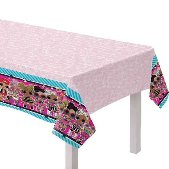 LOL Together 4Eva! 54" x 96" Plastic Table Cover - 1ct {1}