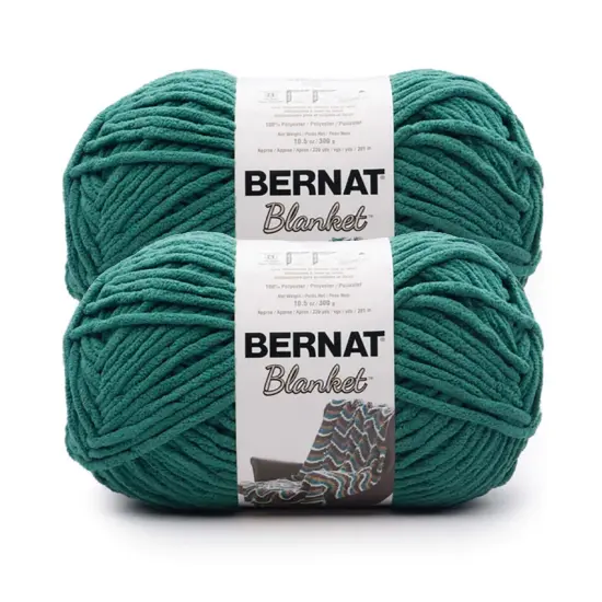 Bernat Blanket Big Ball Yarn 24 Pack-Malachite {1}