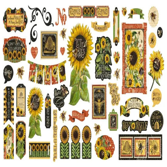 Graphic 45 Keepsake Edition Kit-Let It Bee {3}