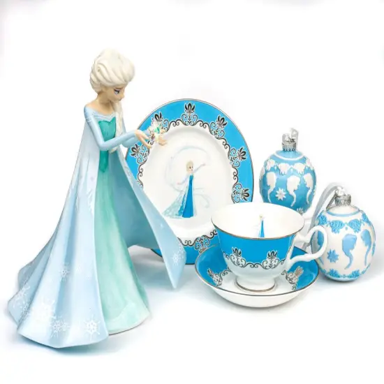 Disney English Ladies: Frozen Elsa 6" Plate {2}