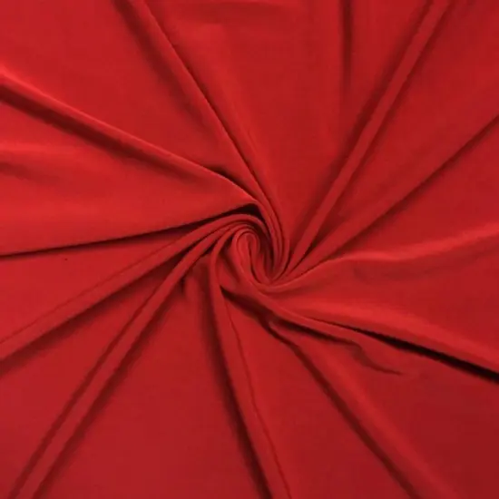 1 Yard ITY Red Apparel Fabric 92% Polyester 8% Spandex 58/60" Width {2}