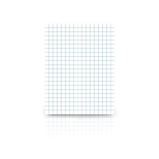 School Smart Graph Paper, 8-1/2 x 11 Inches, 1/10 Inch Ruling, White, 500 Sheets {7}