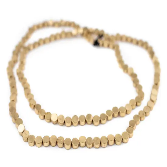 The Bead Chest Circular Disk Brass Beads (5mm) {3}