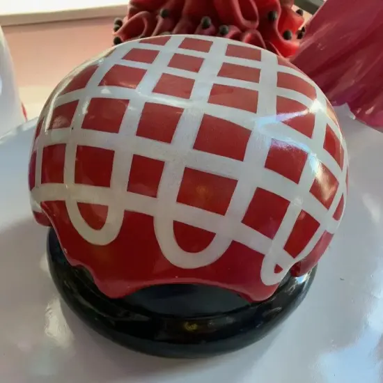 Red Mallow Chocolate Truffle Over Sized Statue {3}