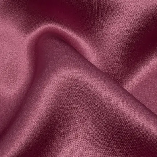 1 Yard Stretch Silk Charmeuse Fabric in Crushed Berry for Dresses and Gowns 40 inch Width {2}