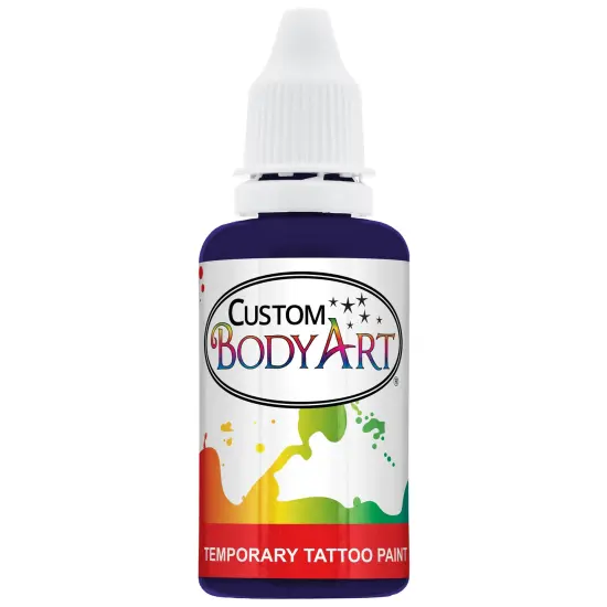 Purple Airbrush Temporary Tattoo Body Paint Makeup, 1 oz. {1}