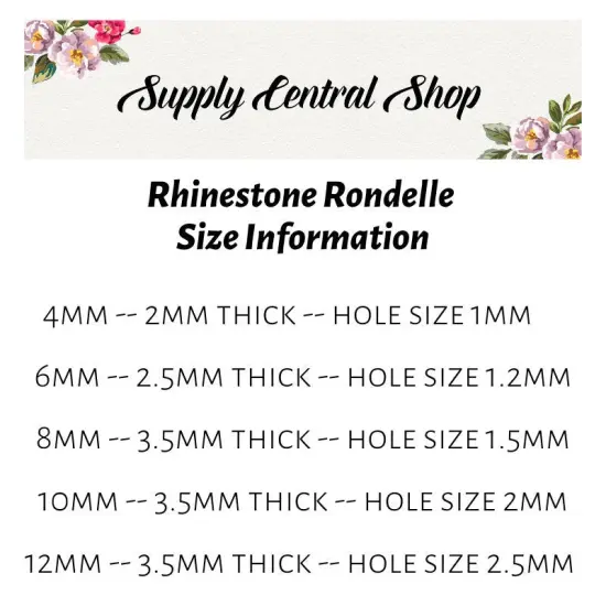 Gunmetal w/ Crystal Rhinestone Wavy Edge Rondelle Spacer Beads {7}