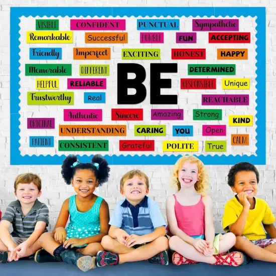 Affirmation Station Bulletin Board Set - Colorful {5}